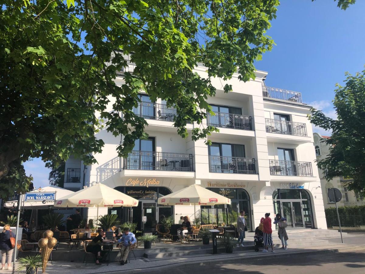 Luxury Apartments In Residence Maritime Miedzyzdroje Bagian luar foto